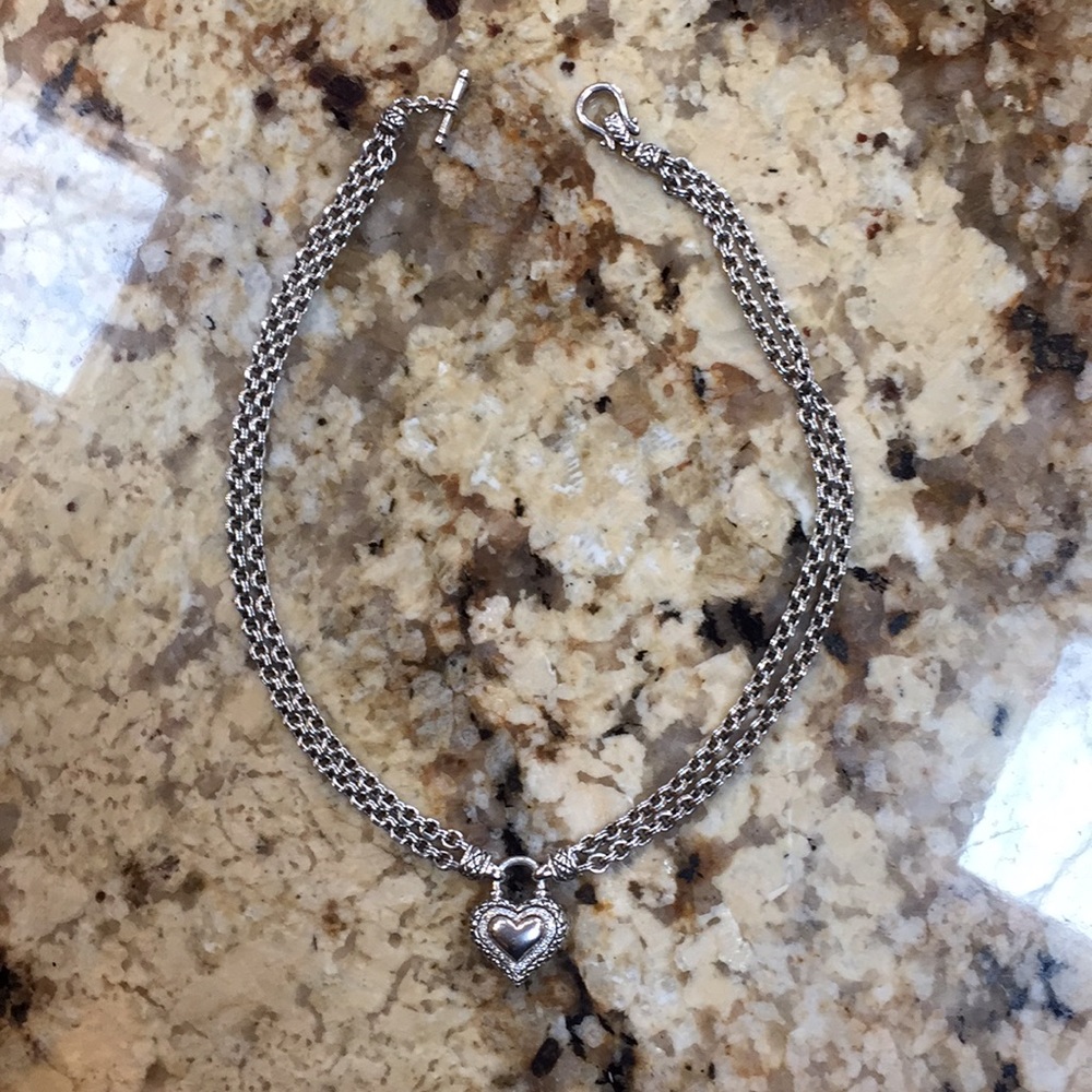 Scott Kay sterling silver toggle necklace